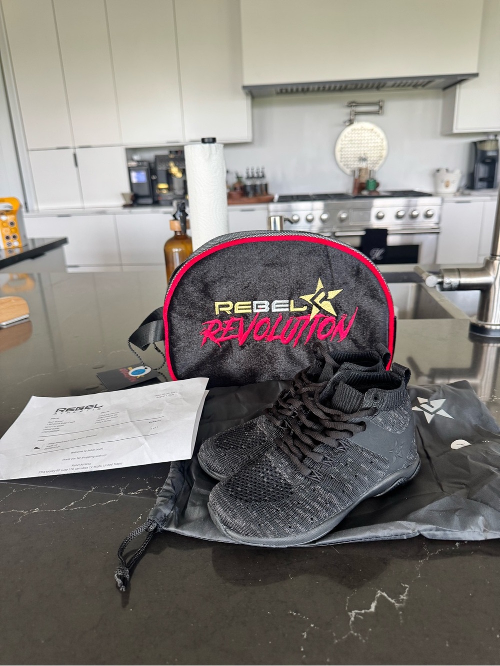 Rebel Revolution Cheer Shoe - Blackout
